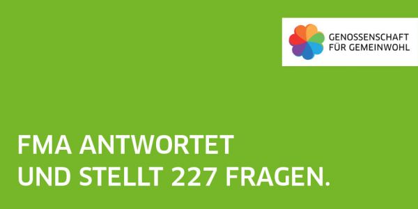 FMA antwortet und stellt 227 Fragen.