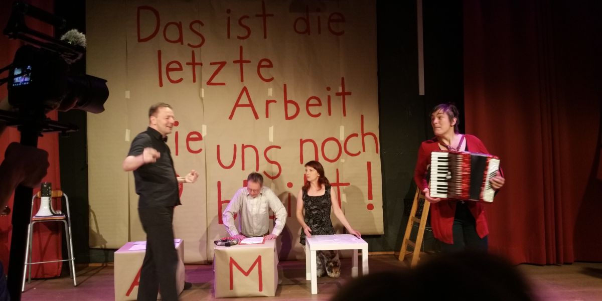 Theatergruppe Fleischerei / Genossenschaft Bank für Gemeinwohl